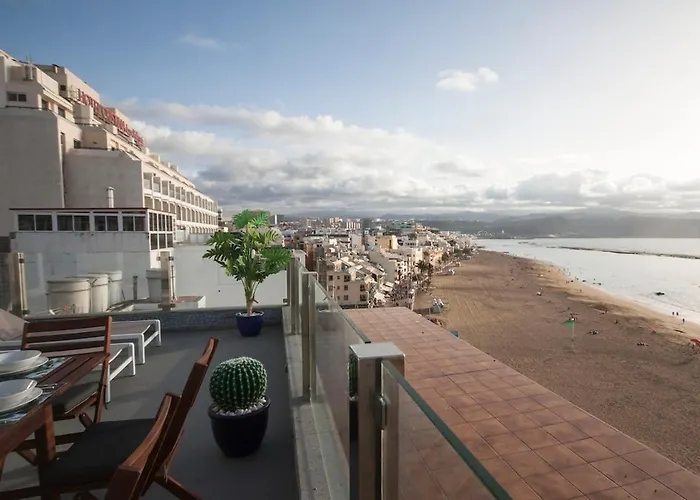Terrace Penthouse Canteras 아파트